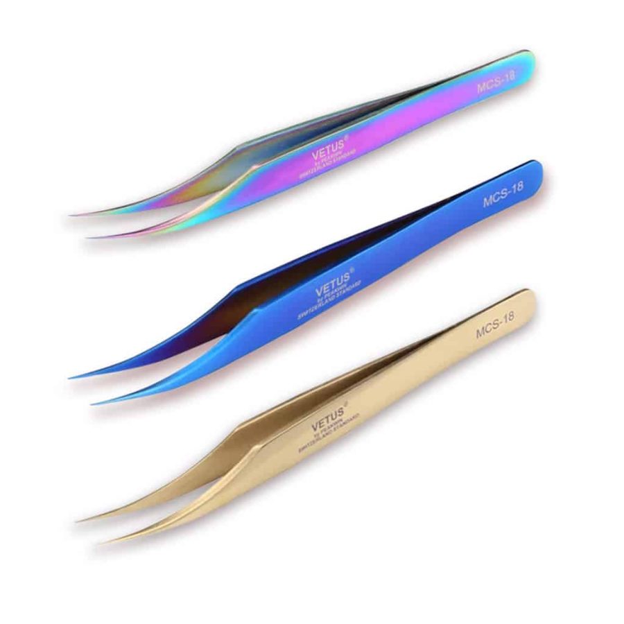 VETUS Tweezers - MCS-18 - Dolphin Tweezers